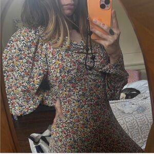 Doen Nanette Dress Floral Long Sleeve